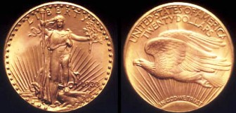 La Moneda màs Cara del Mundo. 1933-augustus-saint-gaudens-gold-coin