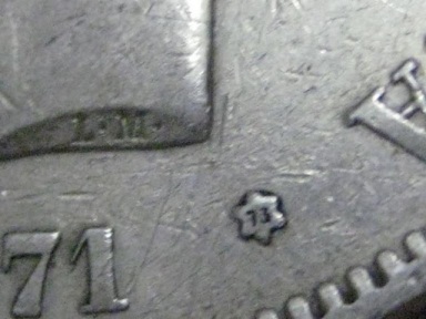 5 pesetas 1871 (18-73) DEM Ko1